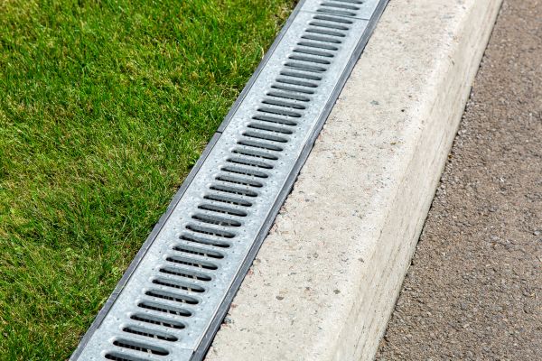 Courtyard Drain Installation in Seattle